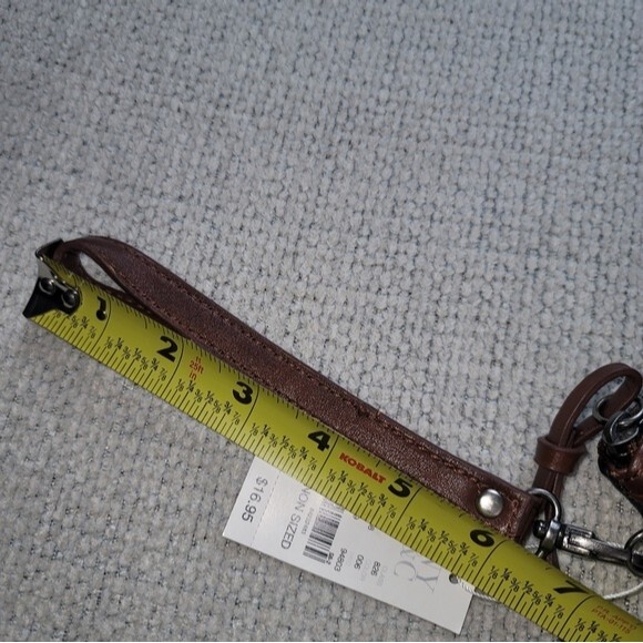 NY&C Wristlet Wallet Brown and black faux leather - NWT - Picture 4 of 12